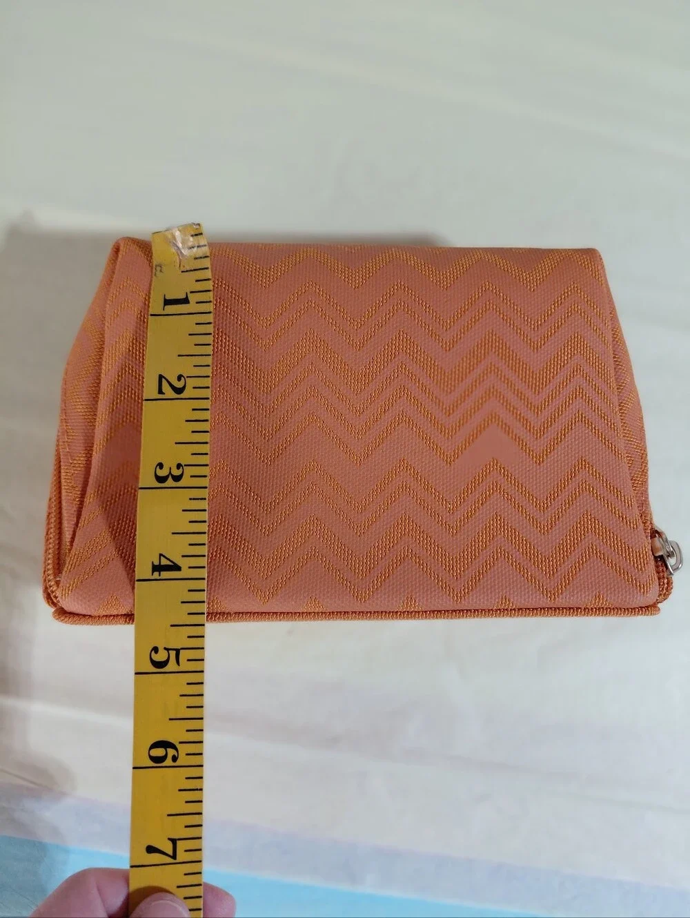 Missoni x Delta Airlines Orange Travel Zippered Bag
